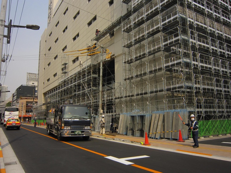 尖山日本三年建筑工